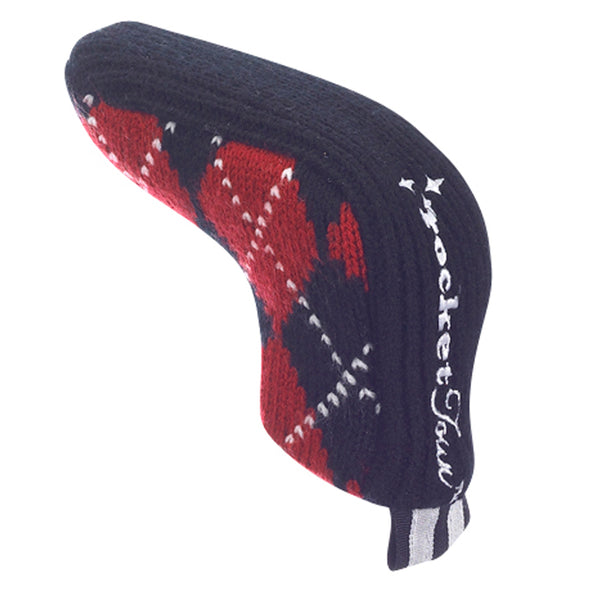 Black/Red Putter Headcovers