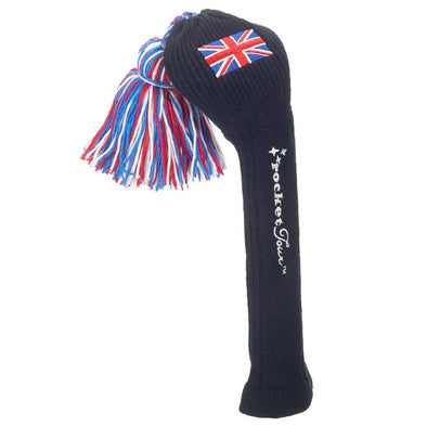 Solid Tassel Headcover with Flag - UK