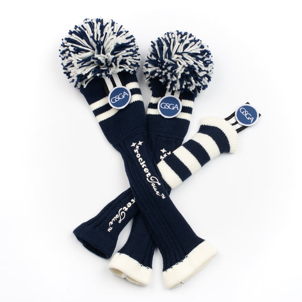 GSGA - TWO  STRIPE - NAVY  / WHITE (Select Size - each cover sold individually)